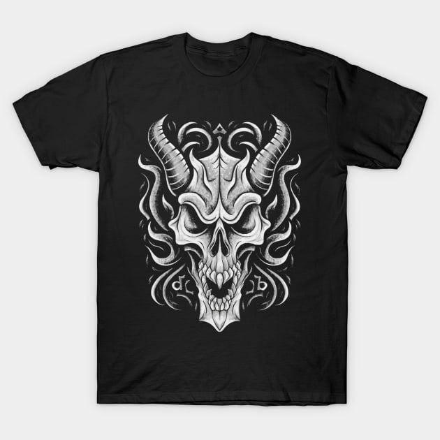 Dragon Skull Play Swift T-Shirt by Aldrvnd